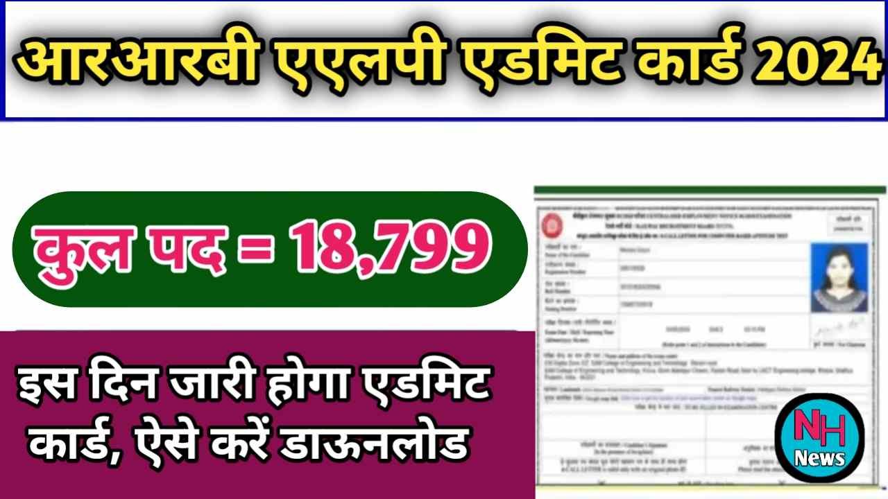 RRB ALP Admit Card 2024