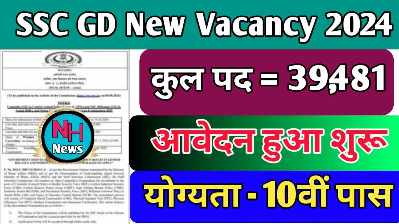 SSC GD New Bharti 2025