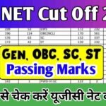 UGC NET Cut Off 2024